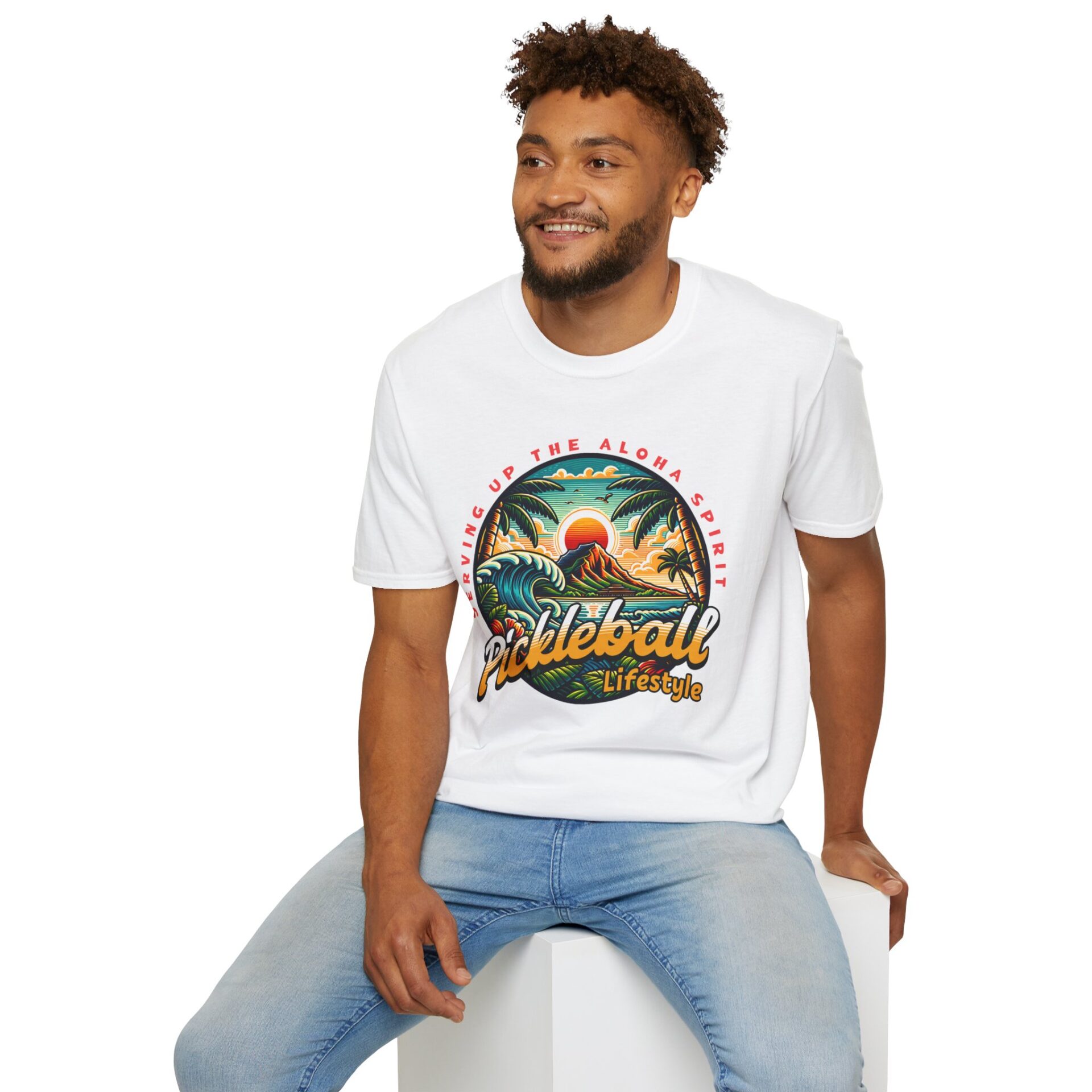 Aloha Spirit Pickleball T-Shirt - Image 24