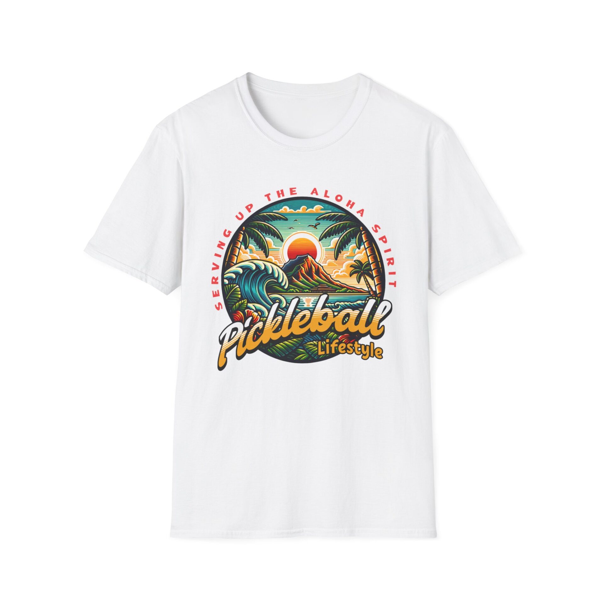 Aloha Spirit Pickleball T-Shirt - Image 13