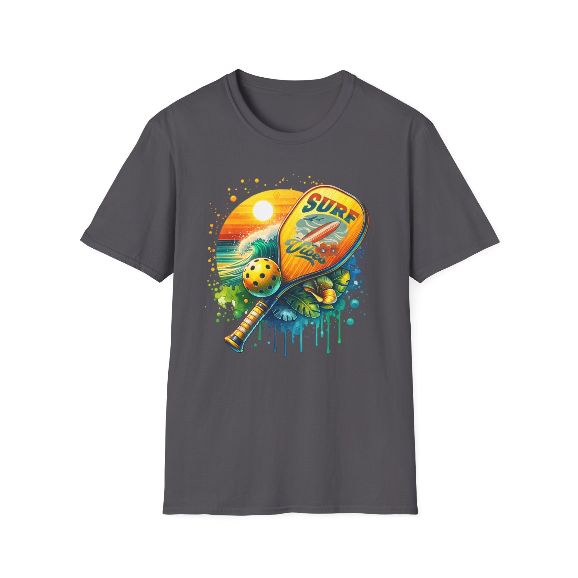 Surf Vibes Pickleball T-Shirt - Image 25