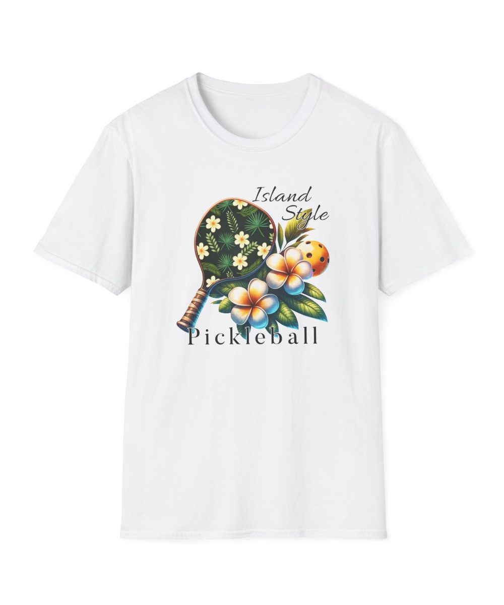 Pickleball Plumeria T-Shirt